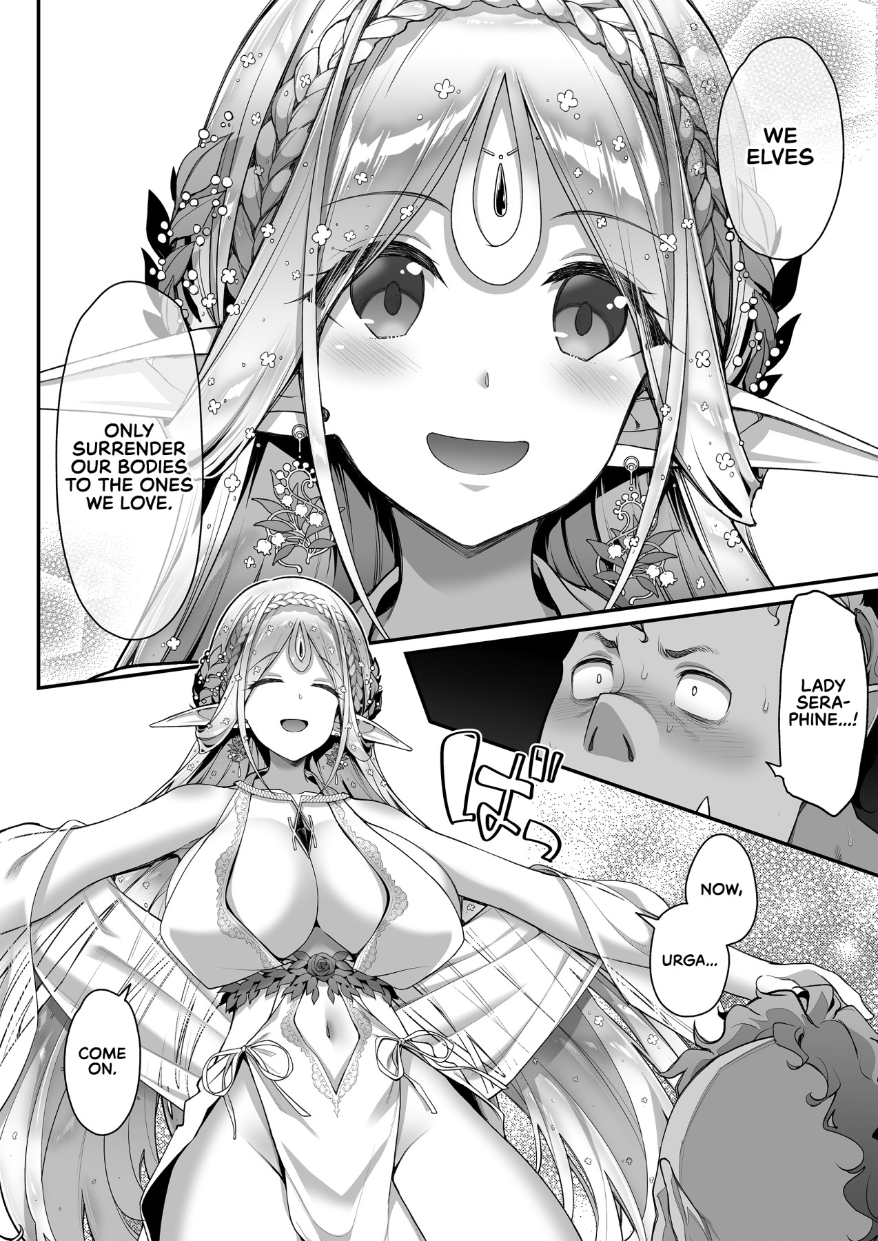 Hentai Manga Comic-The Lewd Elf likes the Orc-Read-19